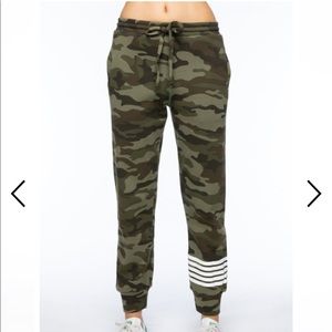 Camo High Rise Sweatpants
